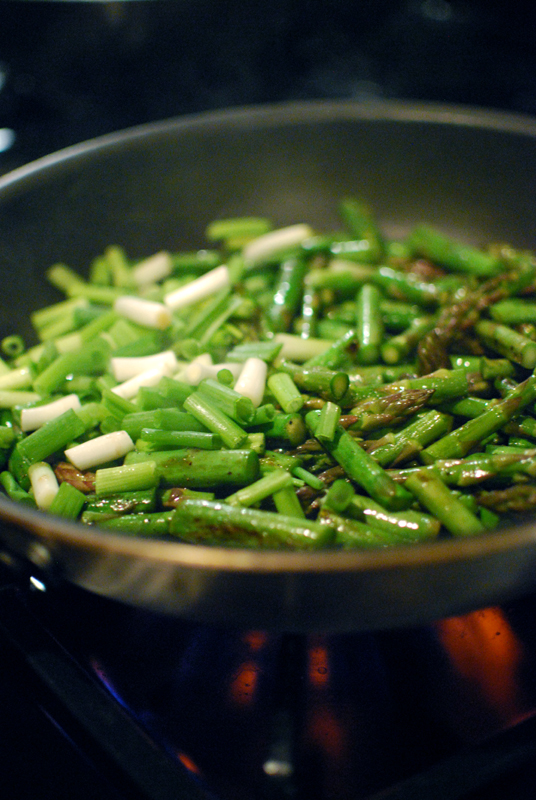 Stir-Fried Asparagus and Tofu